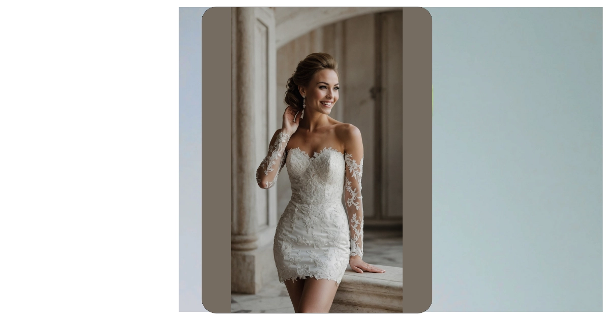 Ditch the Train: 07 Short Second Wedding Dress Ideas for the Classy Reception!