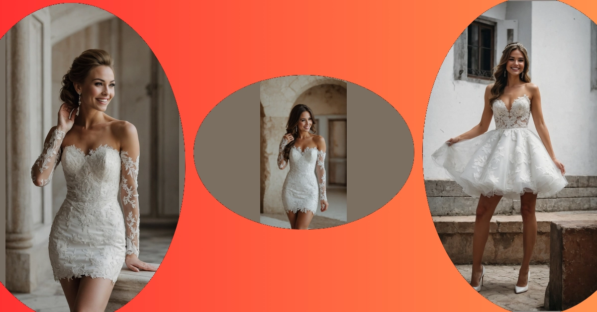 Dance with Style: 07 Must-See Short Wedding Dresses for Your Second Reception!