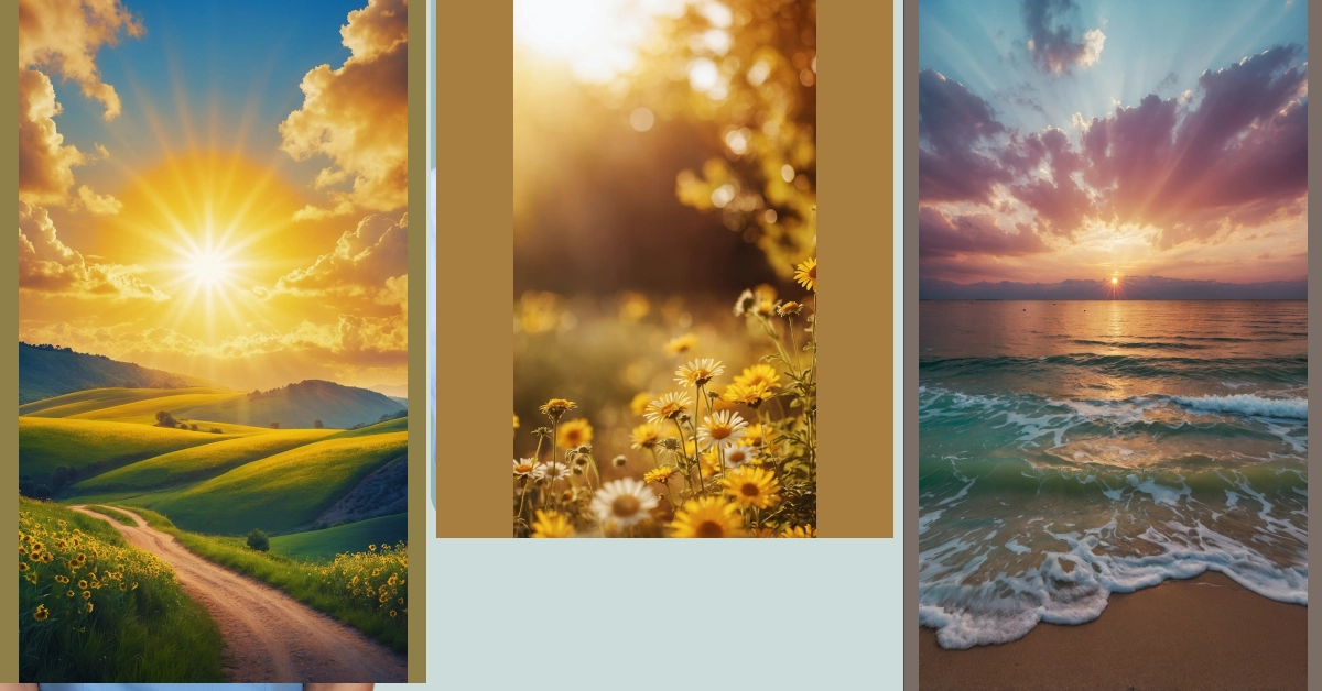 Sunshine on Your Screen: Celebrate with 6 Cheerful Wallpaper Ideas