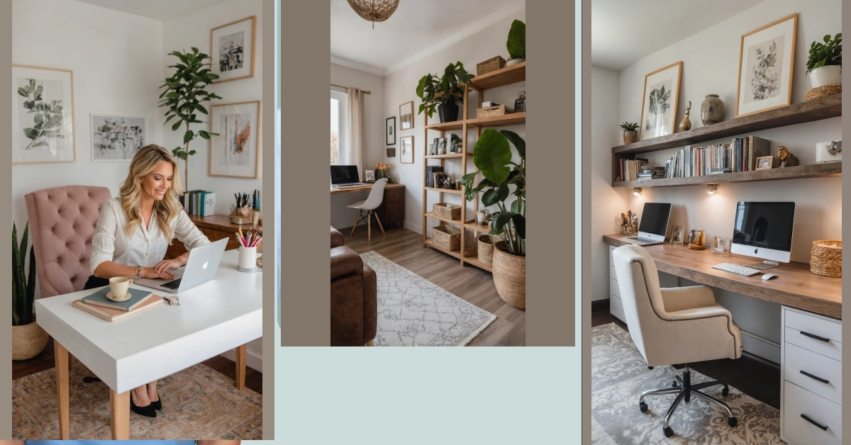 Elevate Your Workspace: 13 Impressive Home Office Design Ideas**  
**